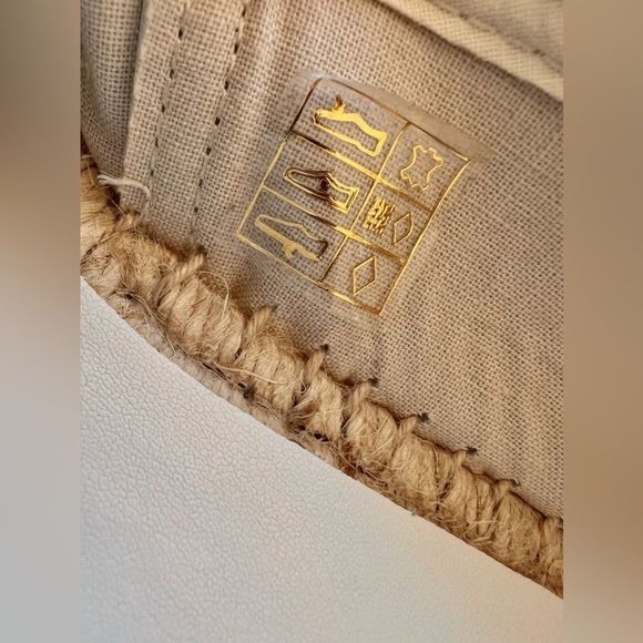 ALDO Espadrilles Flats White Silver-Toed - Picture 5 of 10